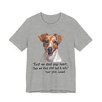 Jack Russell Steals Heart Bed Sofa T-Shirt | Dog Lover Gift