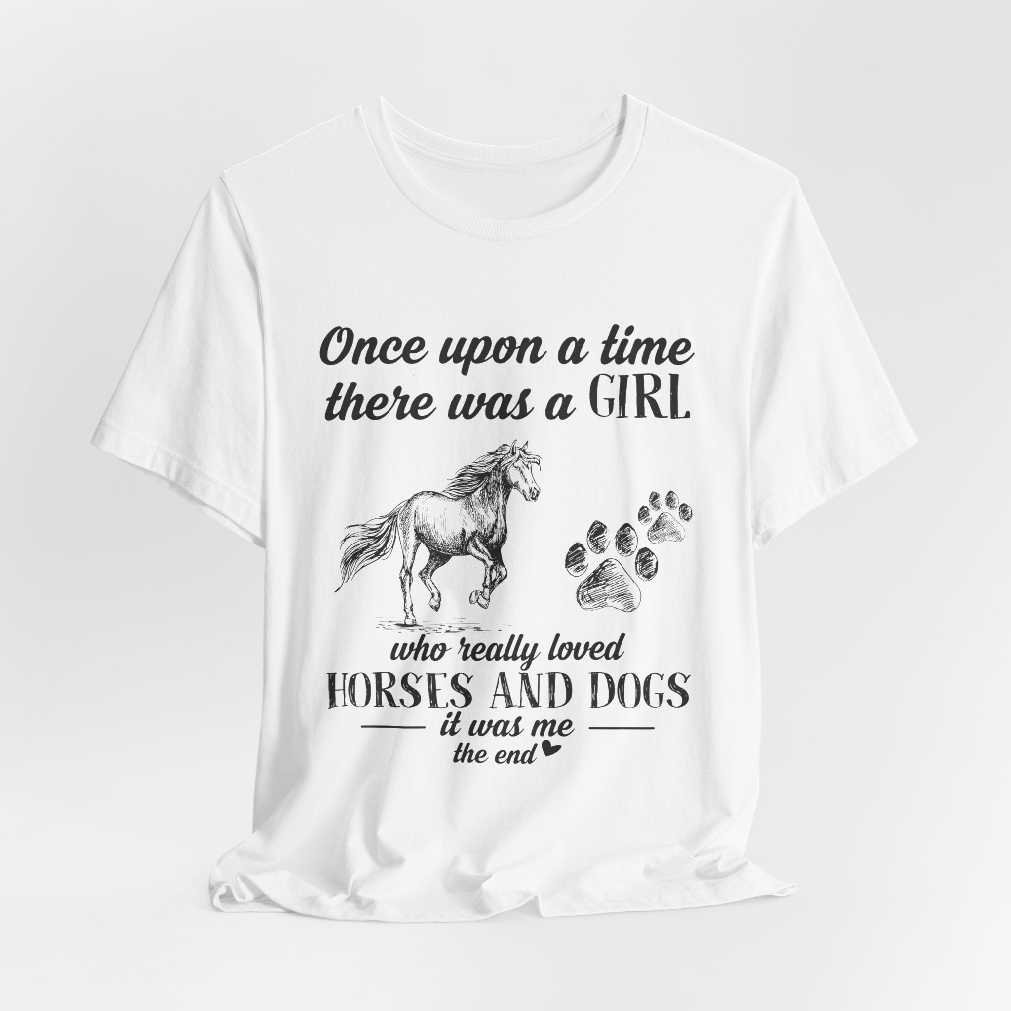 Once Upon A Time Loved Dogs T-Shirt | Dog Lover Gift