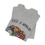 Just A Woman Who Love Elephants And Has Tattoos T-Shirt | Elephant Fan Gift