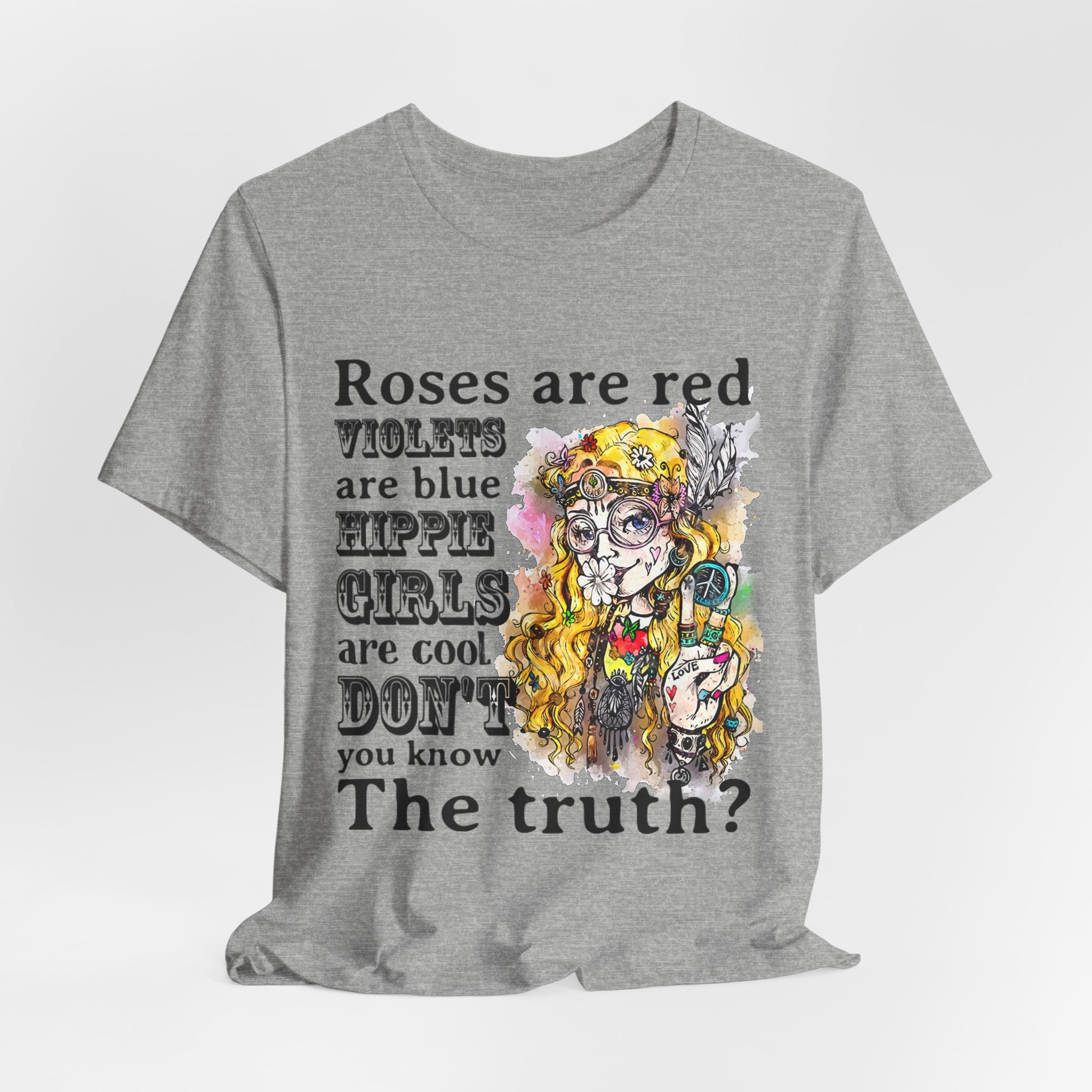 Hippie Girls Are Cool T-Shirt | Free Spirit Soul Gift