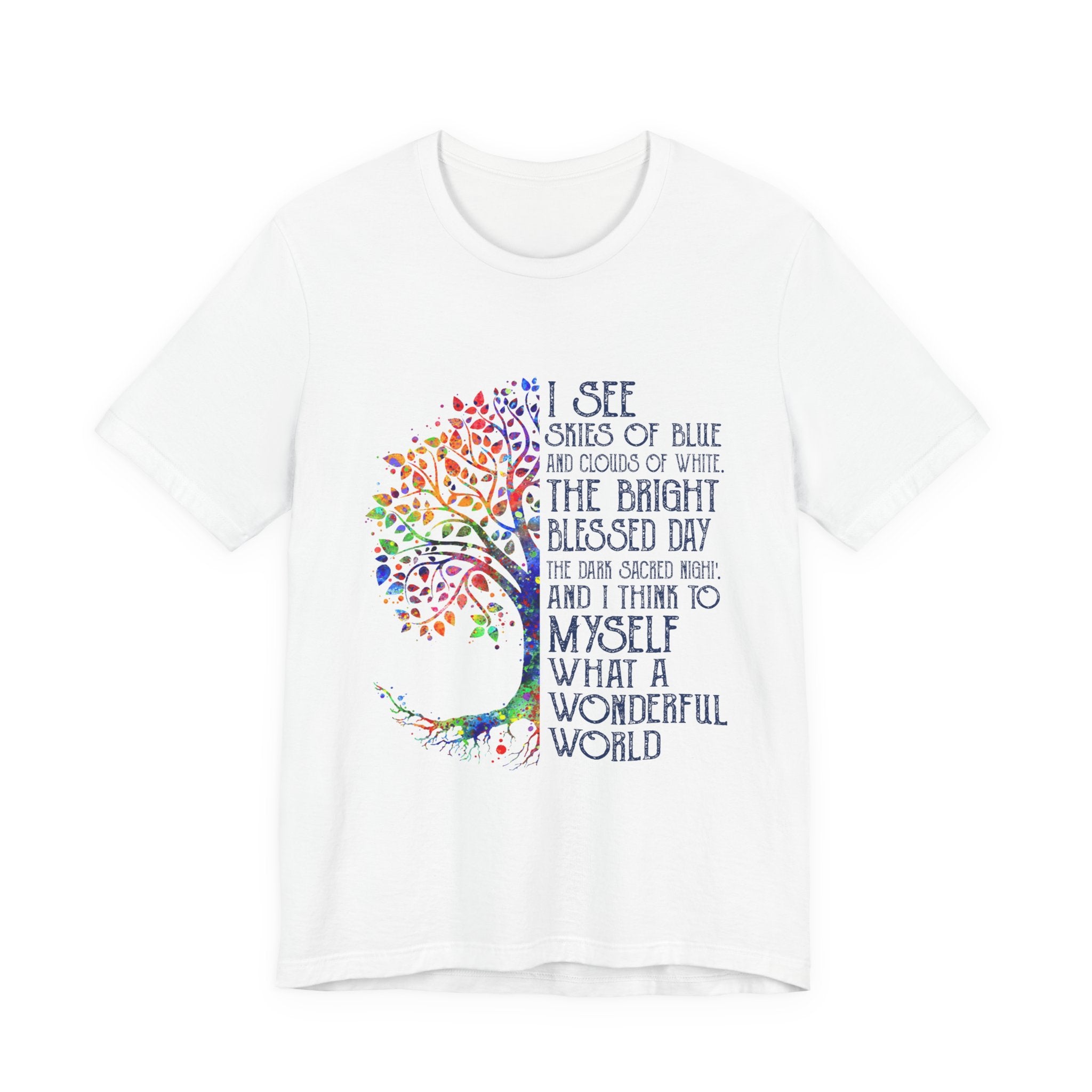 What a Wonderful World T-Shirt | Hippie Soul Gift