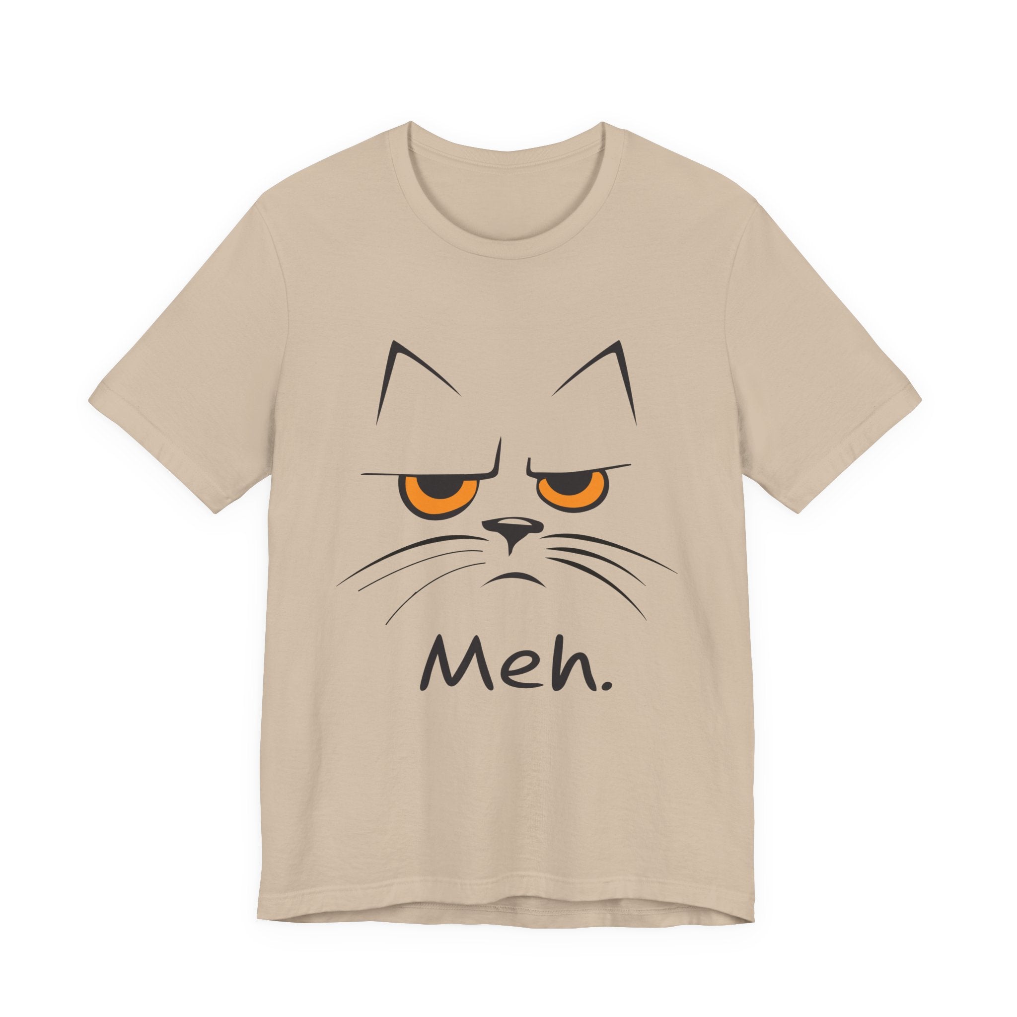 Meh. Grumpy Cat T-Shirt | Relatable Cat Lover Gift