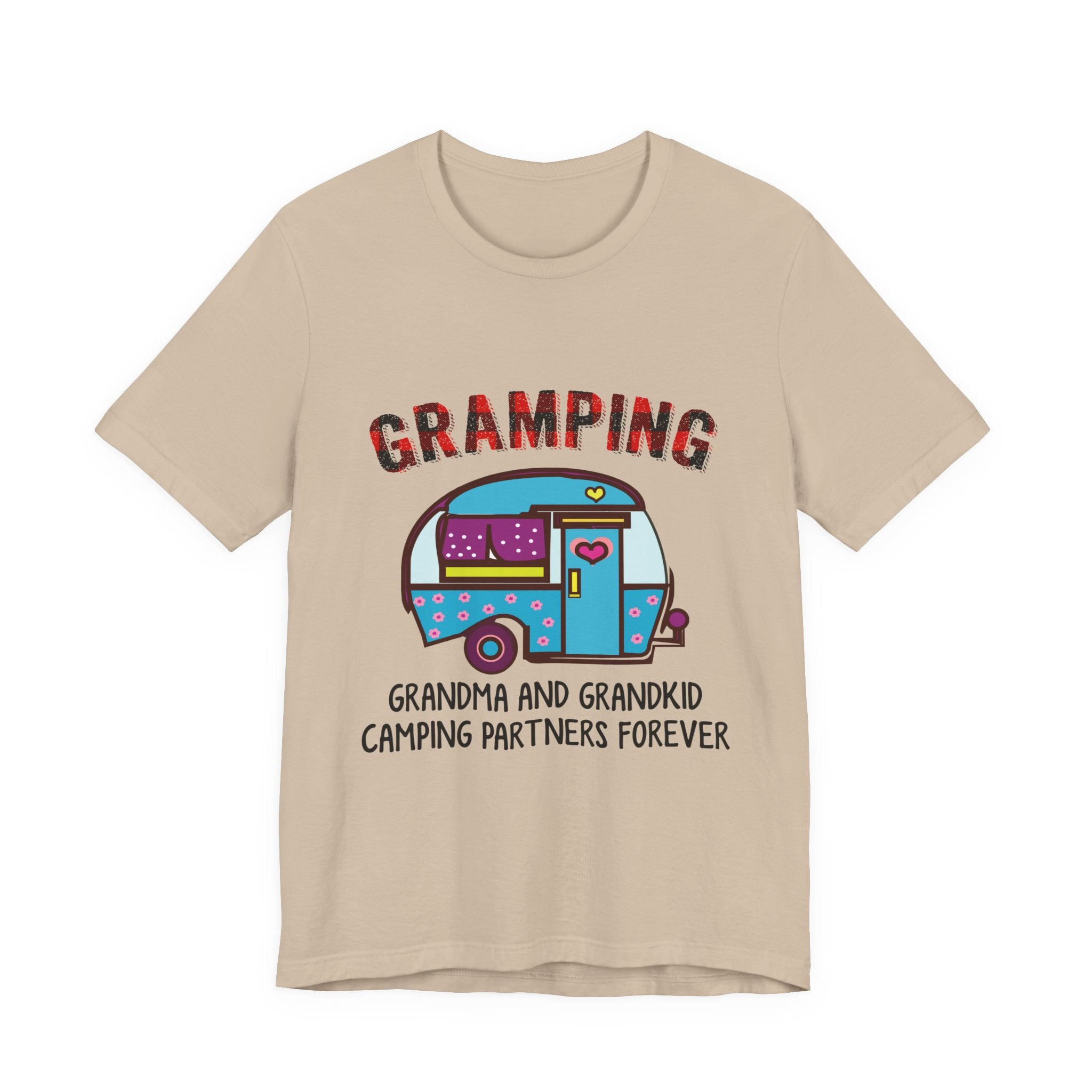 Gramping: Grandma & Grandkid Camping Partners T-Shirt | Family Camper Gift