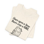 Girl Who Loved Cats & Tattoos T-Shirt | Cat Lover Gift