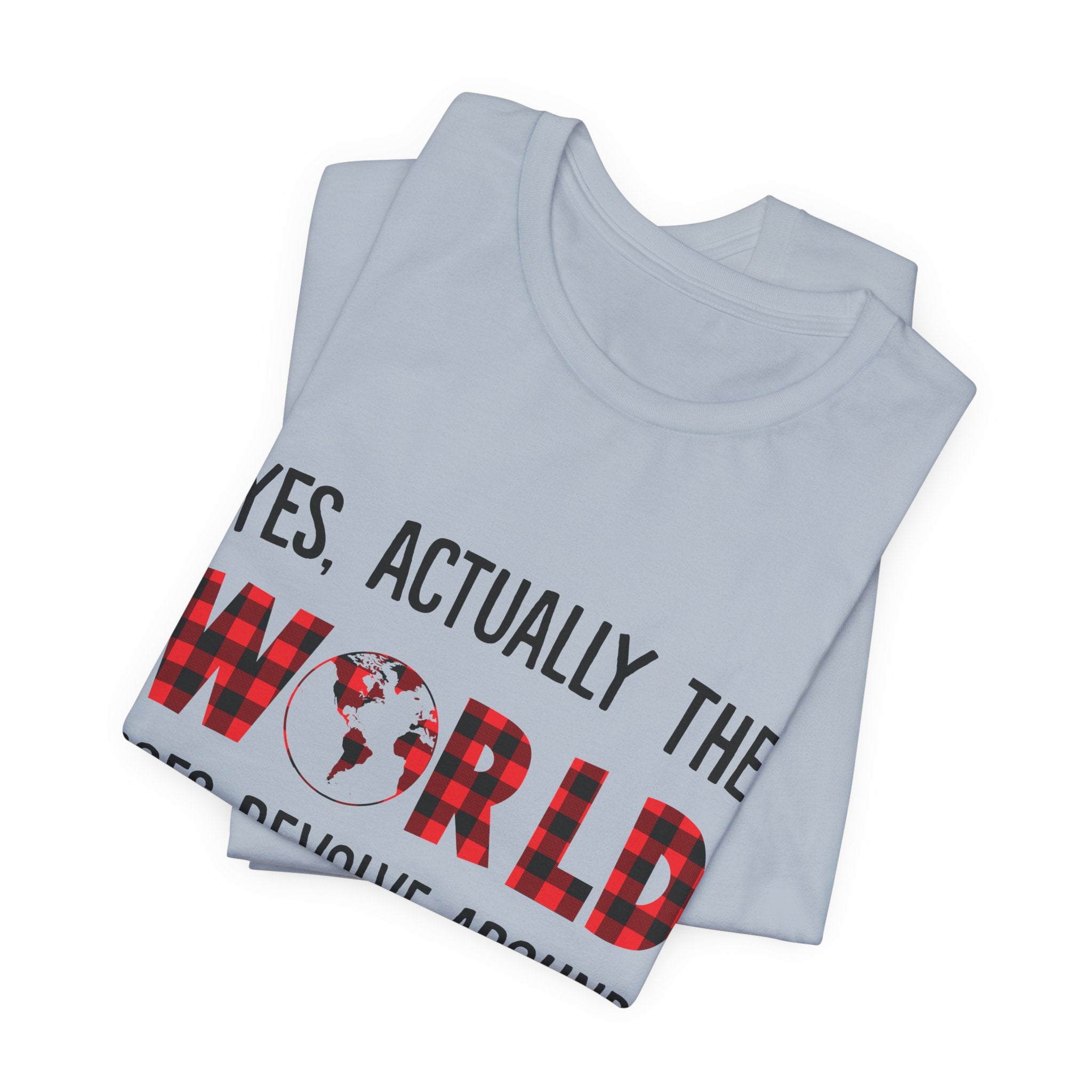 World Revolves Around My Dogs T-Shirt | Dog Lover Gift