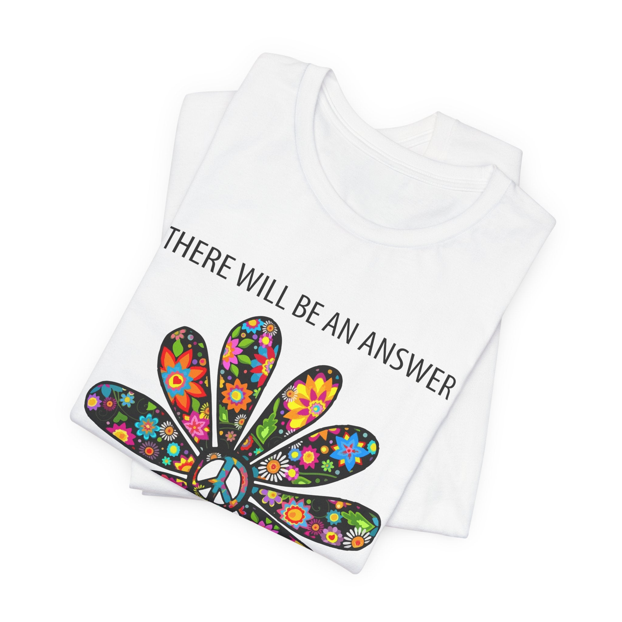 "Let It Be" Peace Flower T-Shirt | Hippie Soul Gift