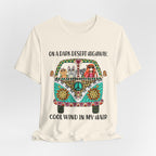 On A Dark Desert Highway T-Shirt | Hippie Cat Lover Gift