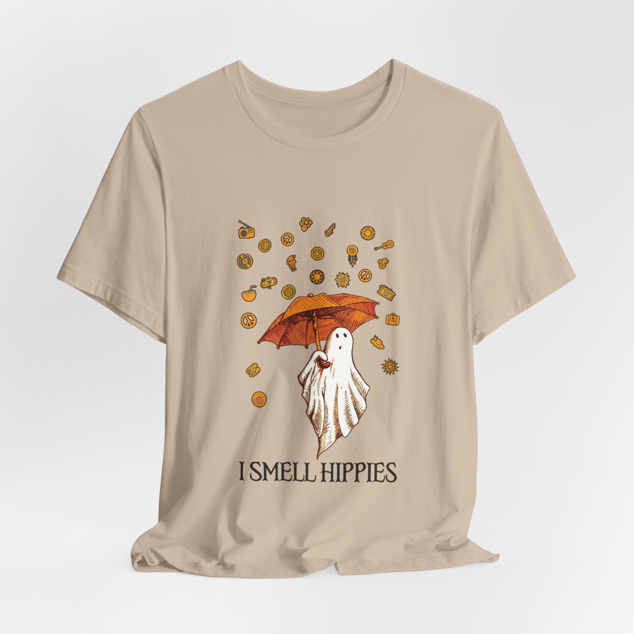 I Smell Hippies T-Shirt | Groovy Ghost Gift