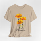 I Paint Flowers So They Will Not Die T-Shirt | Hippie Soul Gift