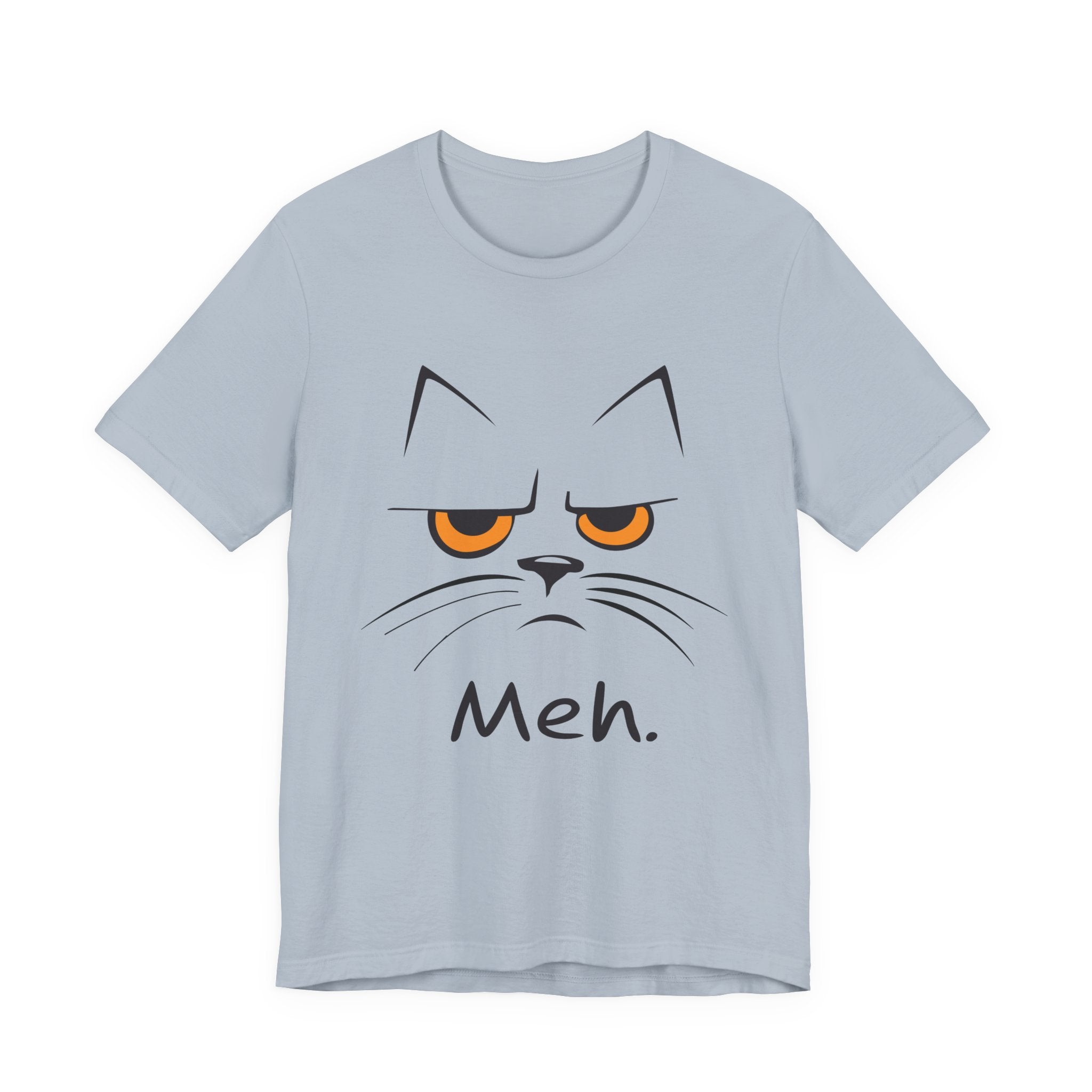 Meh. Grumpy Cat T-Shirt | Relatable Cat Lover Gift