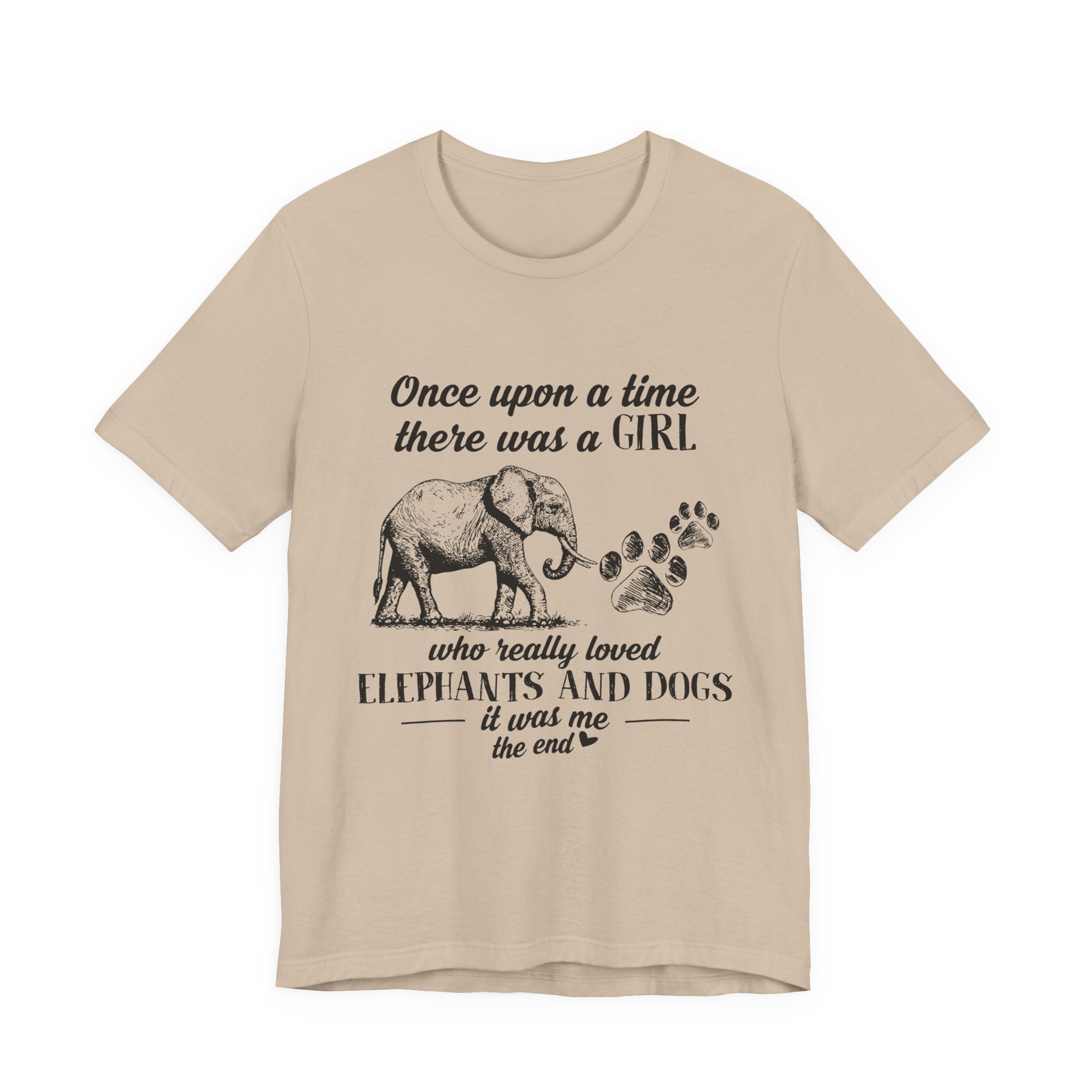 Once Upon A Time Elephant T-Shirt | Elephant Lover Gift