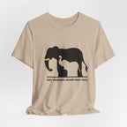 Only Elephants Should Wear Ivory T-Shirt | Wildlife Advocate Gift