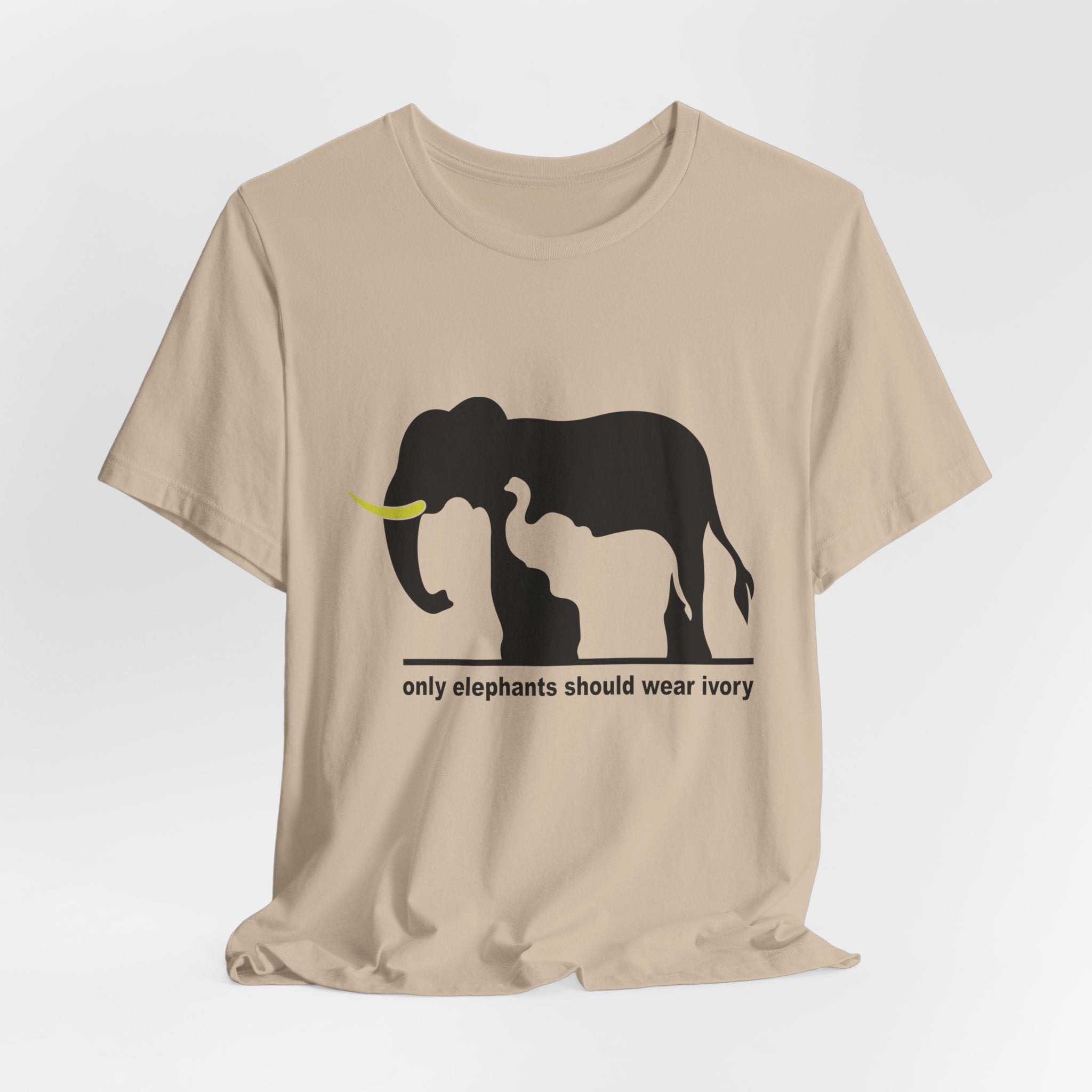 Only Elephants Should Wear Ivory T-Shirt | Wildlife Advocate Gift