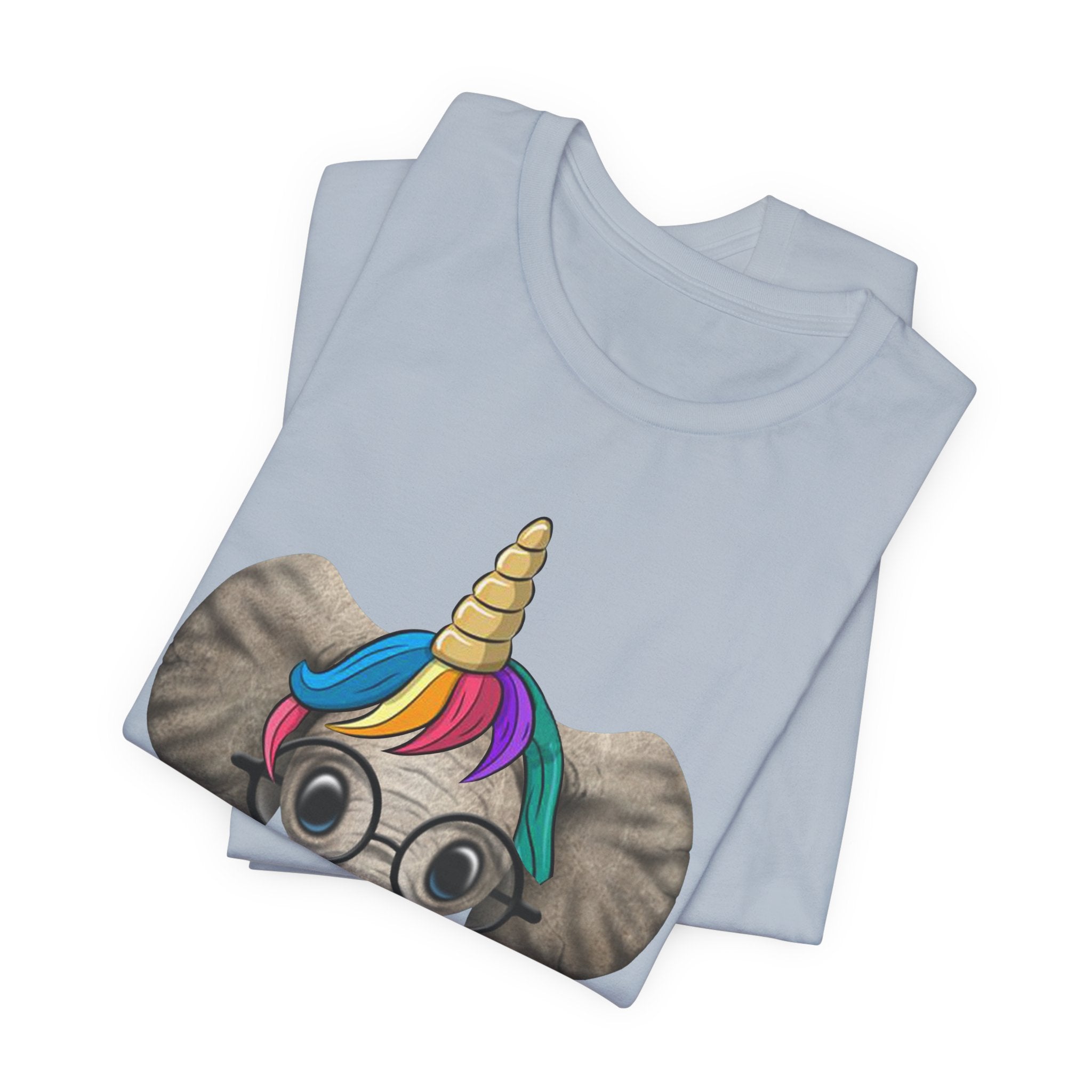 Cute Unicorn Elephant T-Shirt | Elephant Lover Gift