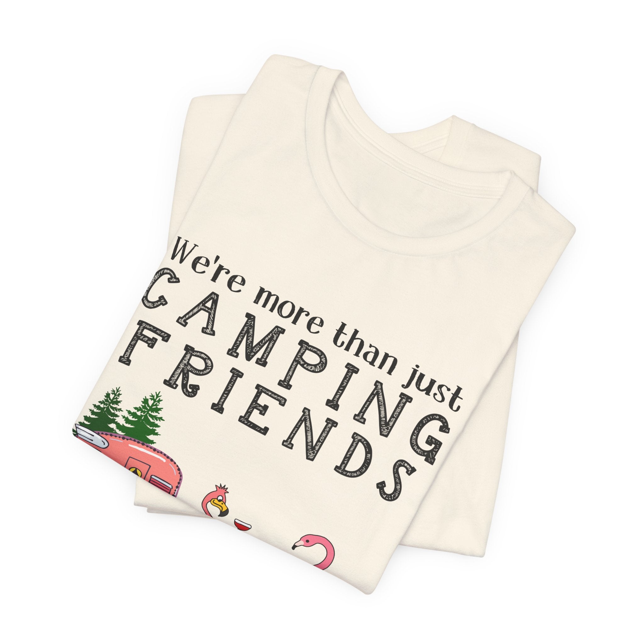 Camping Friends Small Gang T-Shirt | RV Camper Group Gift