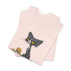 Life Is Better With My Destructive Cat T-Shirt | Funny Cat Lover Gift