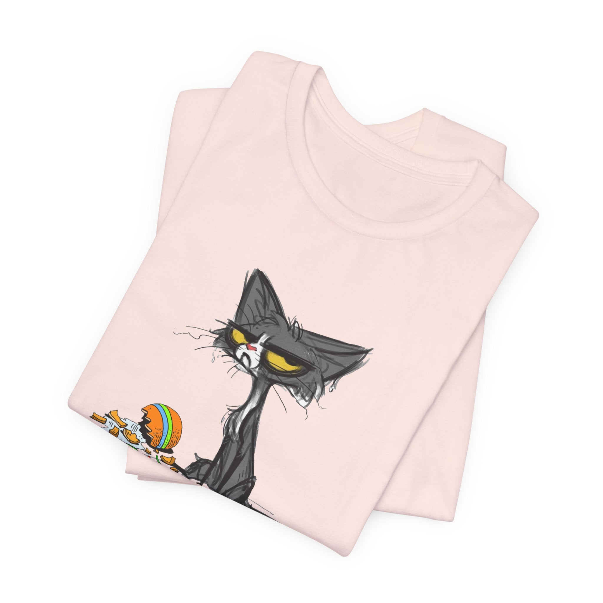 Life Is Better With My Destructive Cat T-Shirt | Funny Cat Lover Gift
