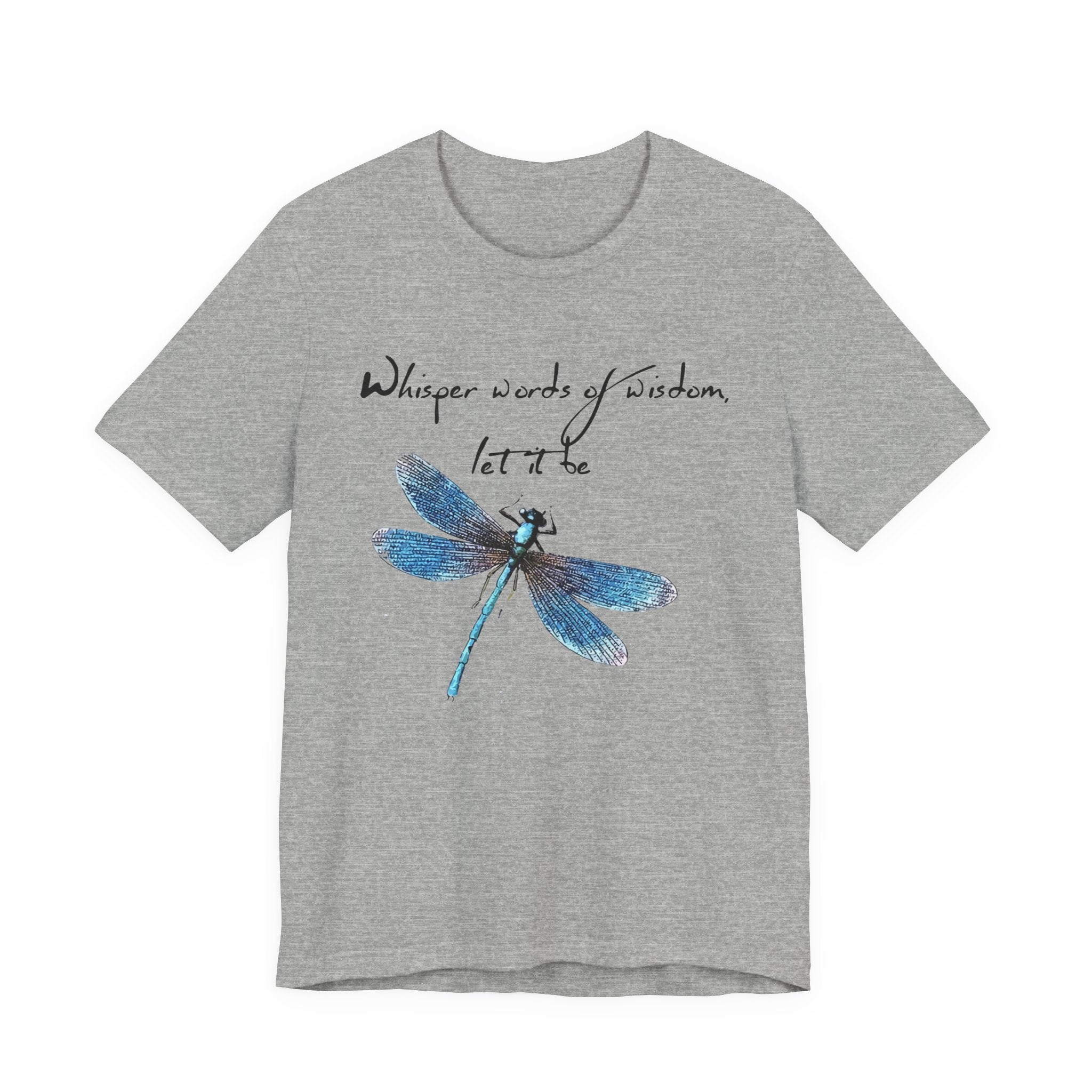 Whisper Wisdom Let It Be T-Shirt | Hippie Soul Gift