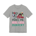 Will Work for Dog Treats T-Shirt | Funny Dog Lover Tee