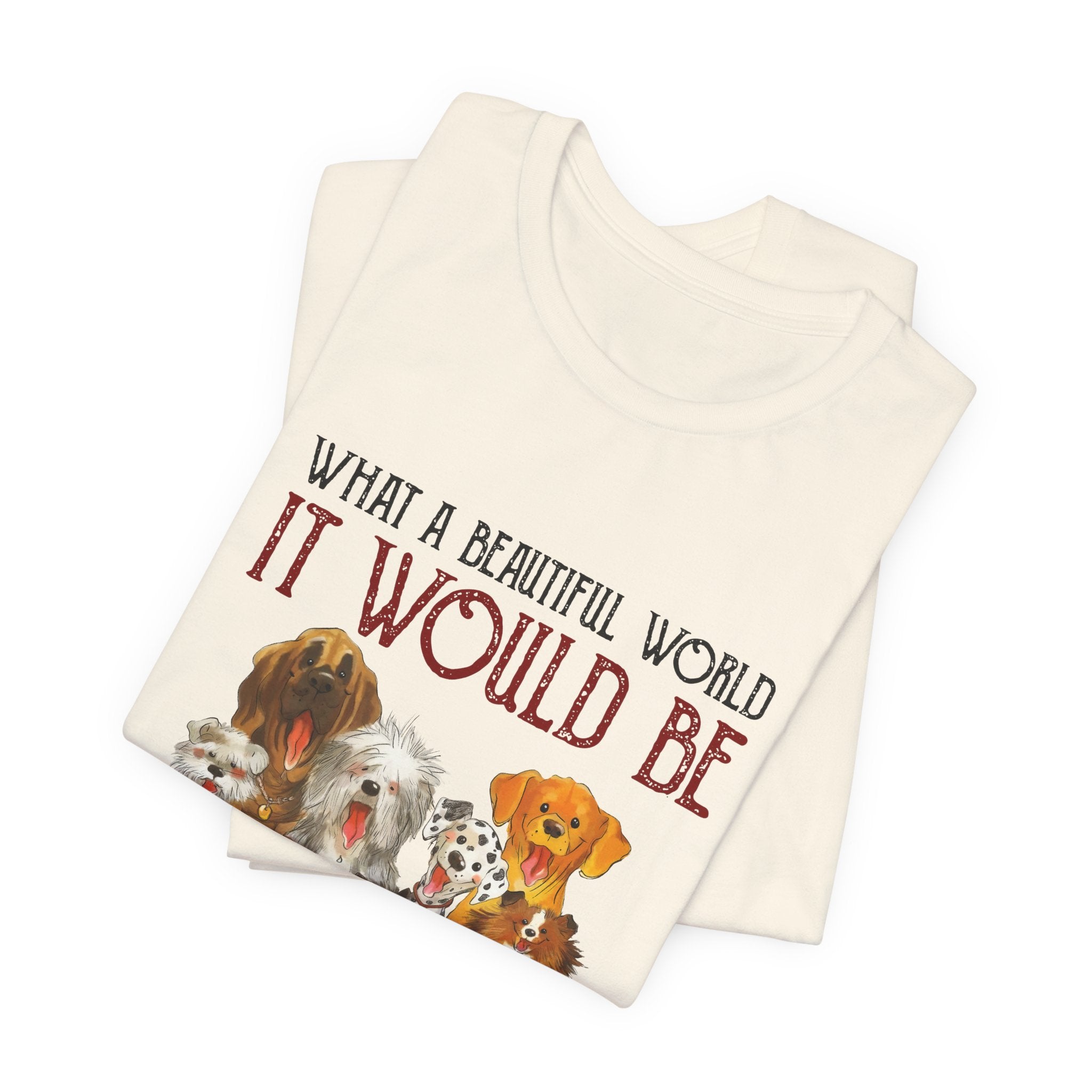 Hearts Like Dogs T-Shirt | Dog Lover Owner Gift