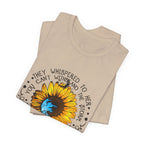 I Am The Storm Sunflower T-Shirt | Free Spirit Gift