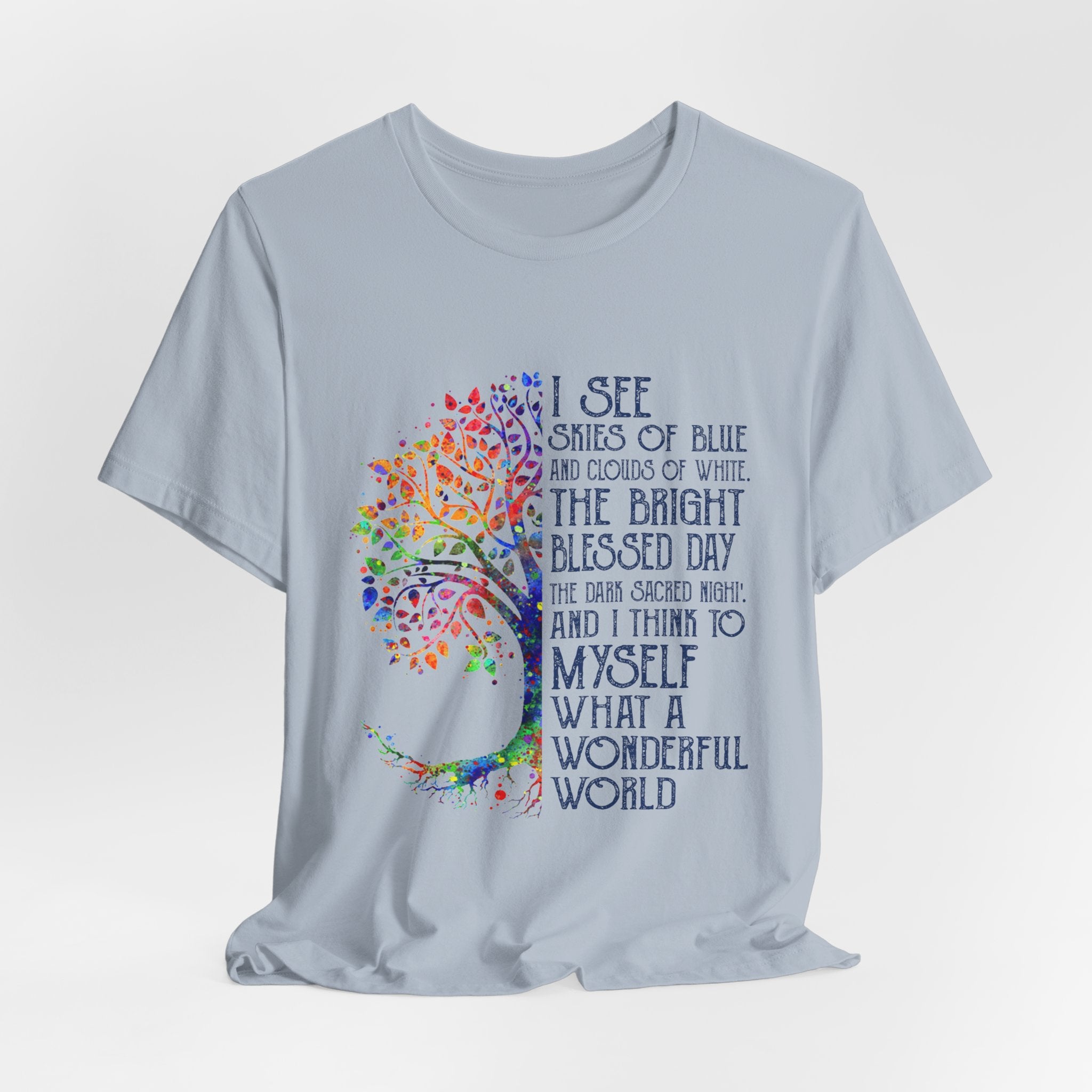 What a Wonderful World T-Shirt | Hippie Soul Gift