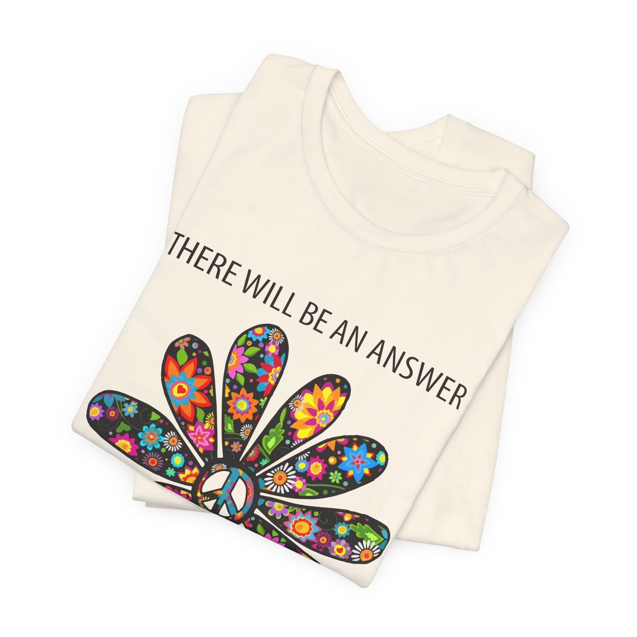 "Let It Be" Peace Flower T-Shirt | Hippie Soul Gift