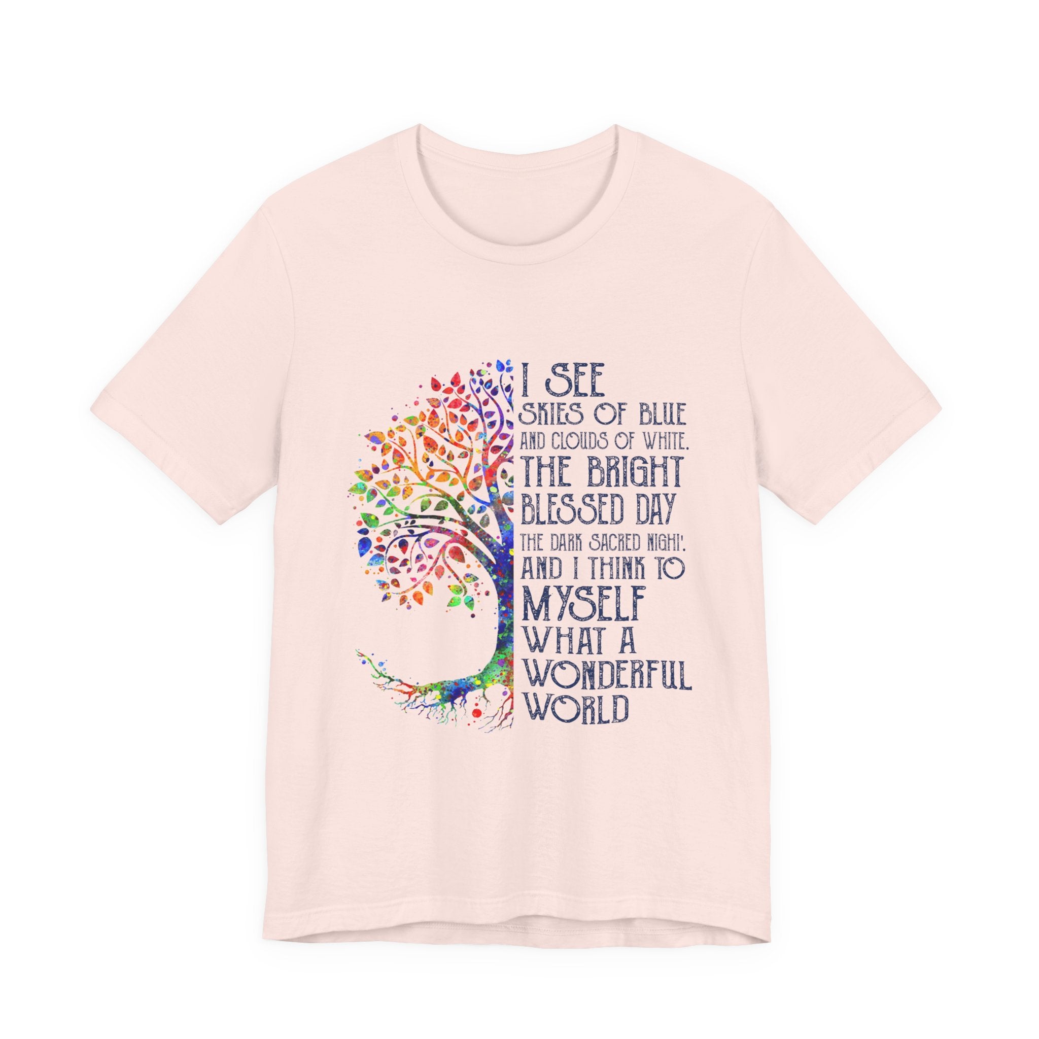 What a Wonderful World T-Shirt | Hippie Soul Gift