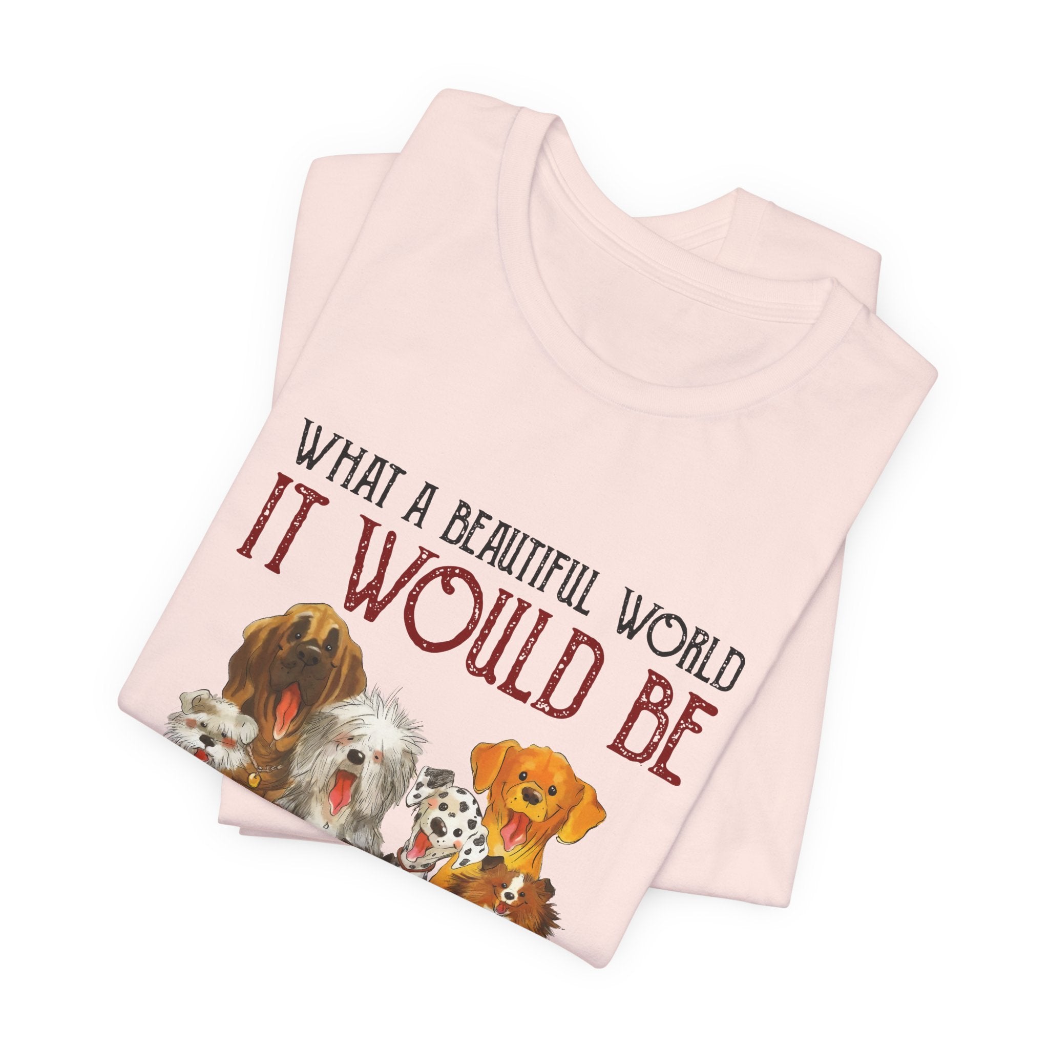 Hearts Like Dogs T-Shirt | Dog Lover Owner Gift