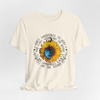 I Am The Storm Sunflower T-Shirt | Free Spirit Gift