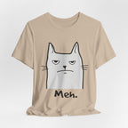Meh. Grumpy Cat T-Shirt | Funny Cat Lover Gift