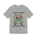 On a Dark Desert Highway T-Shirt | Hippie Cat Lover Gift
