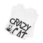 Crazy Cat Guy T-Shirt | Funny Cat Dad Gift