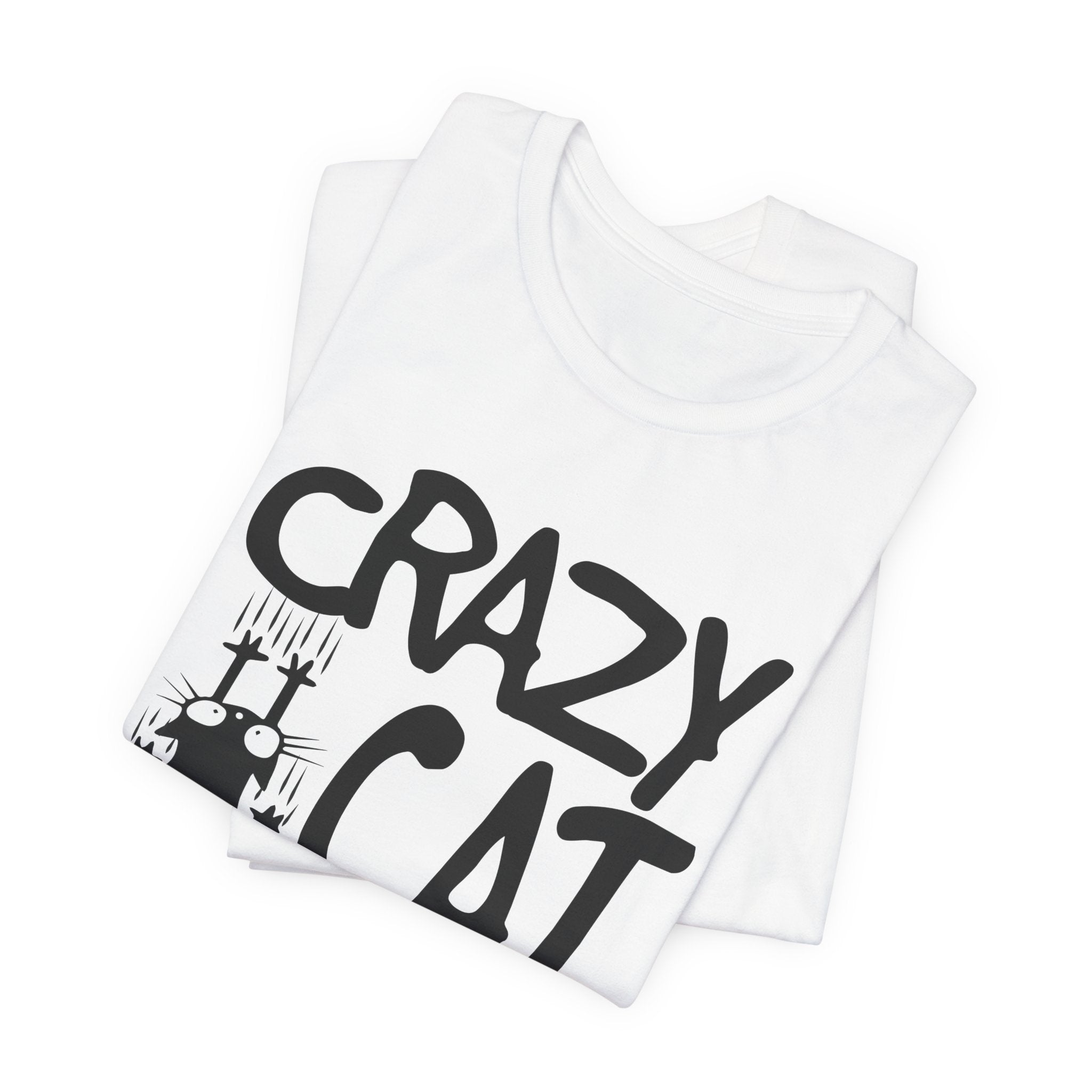 Crazy Cat Guy T-Shirt | Funny Cat Dad Gift