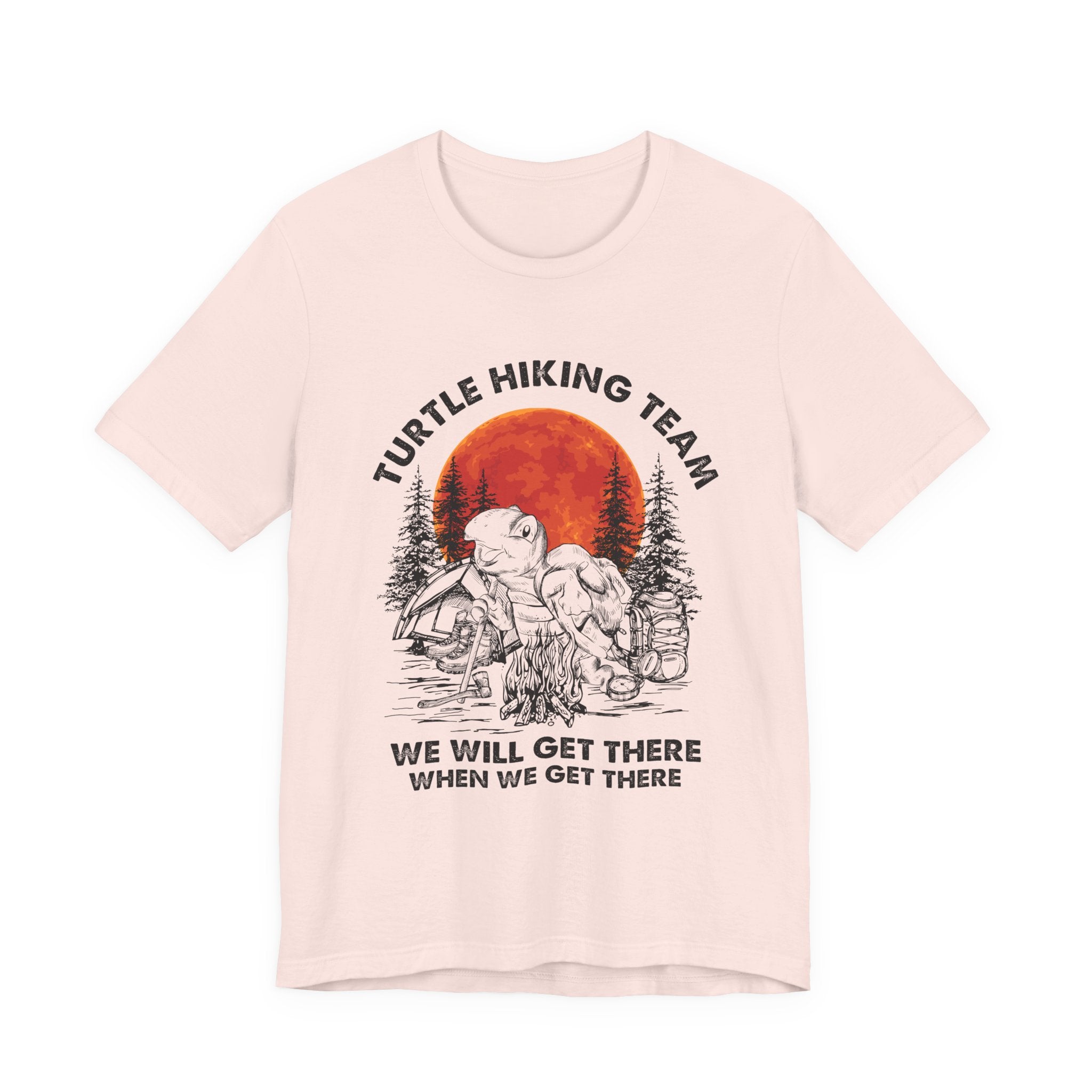 Turtle Hiking Team T-Shirt | Patient Camper Gift