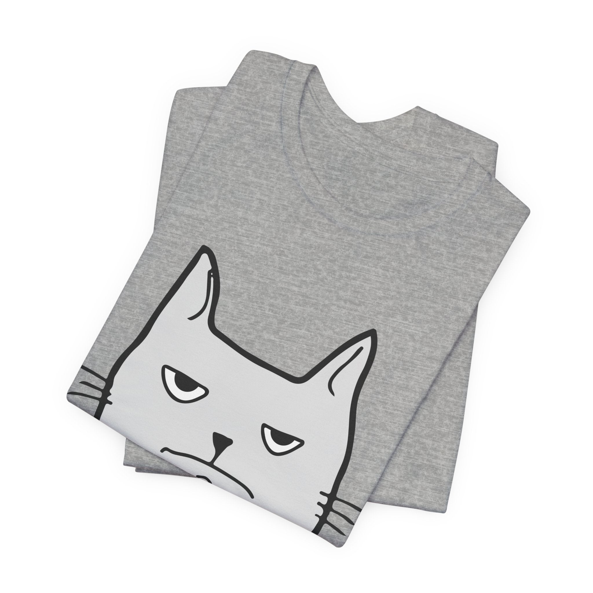 Meh. Grumpy Cat T-Shirt | Funny Cat Lover Gift
