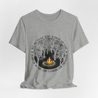 Not All Who Wander Are Lost T-Shirt | Campfire Lover Gift