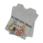 On a Dark Desert Highway T-Shirt | Hippie Cat Lover Gift