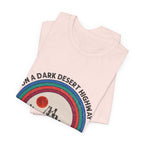 On A Dark Desert Highway T-Shirt | Adventure Camper Gift