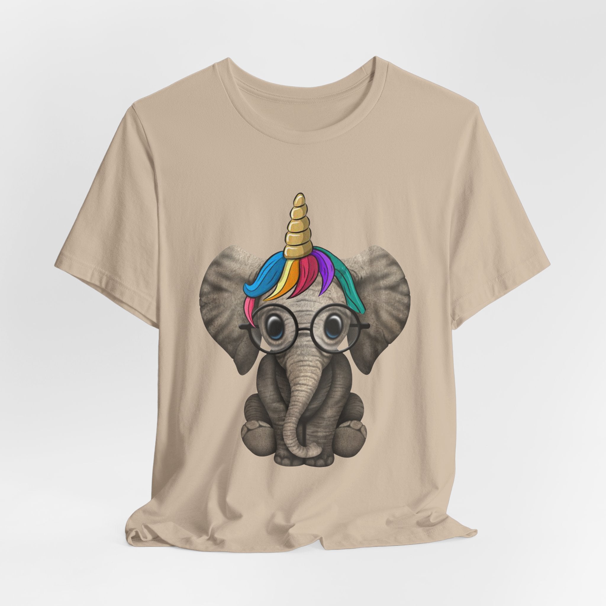 Cute Unicorn Elephant T-Shirt | Elephant Lover Gift