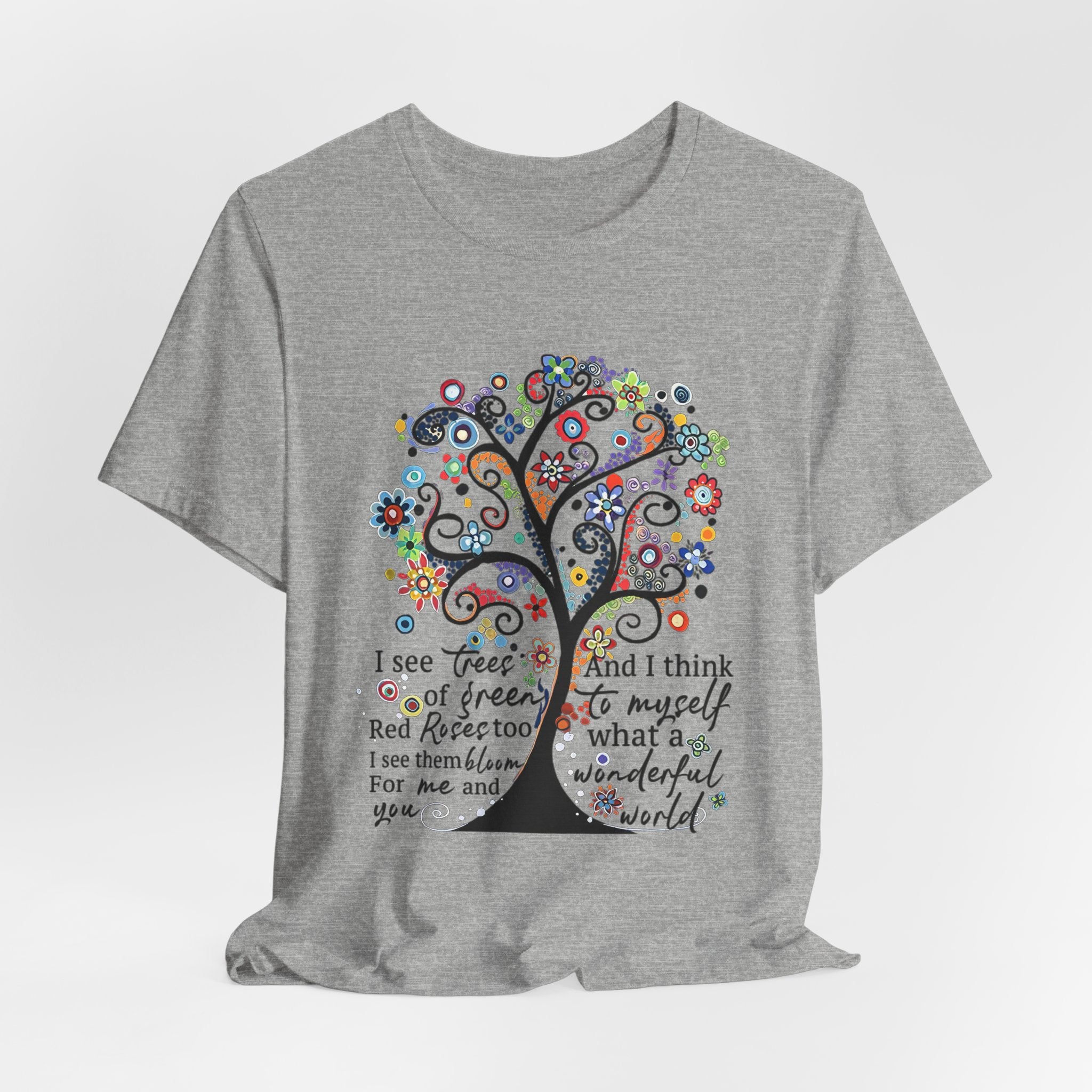 What a Wonderful World T-Shirt | Hippie Soul Gift