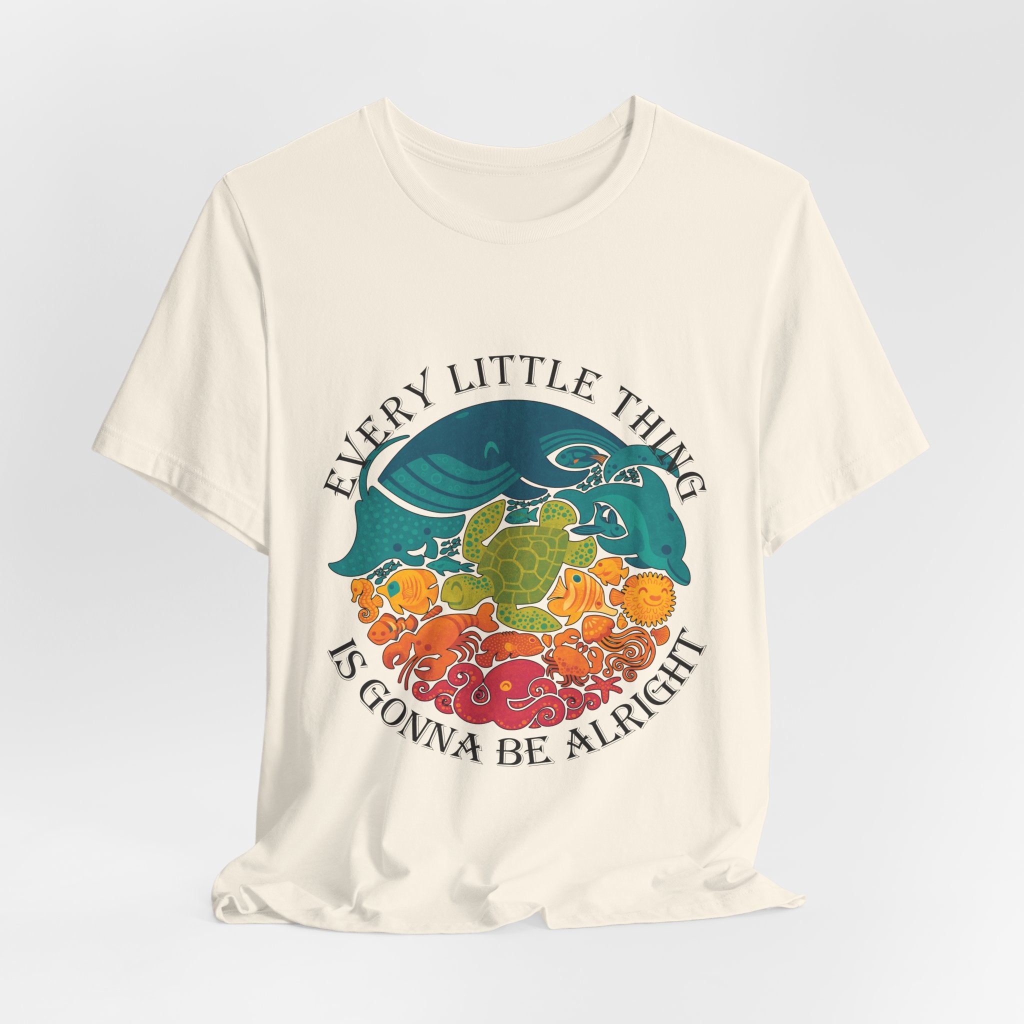 Every Little Thing Is Gonna Be Alright T-Shirt | Peace Lover Gift
