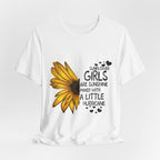 Sunflower Girls Sunshine Hurricane T-Shirt | Boho Soul Gift