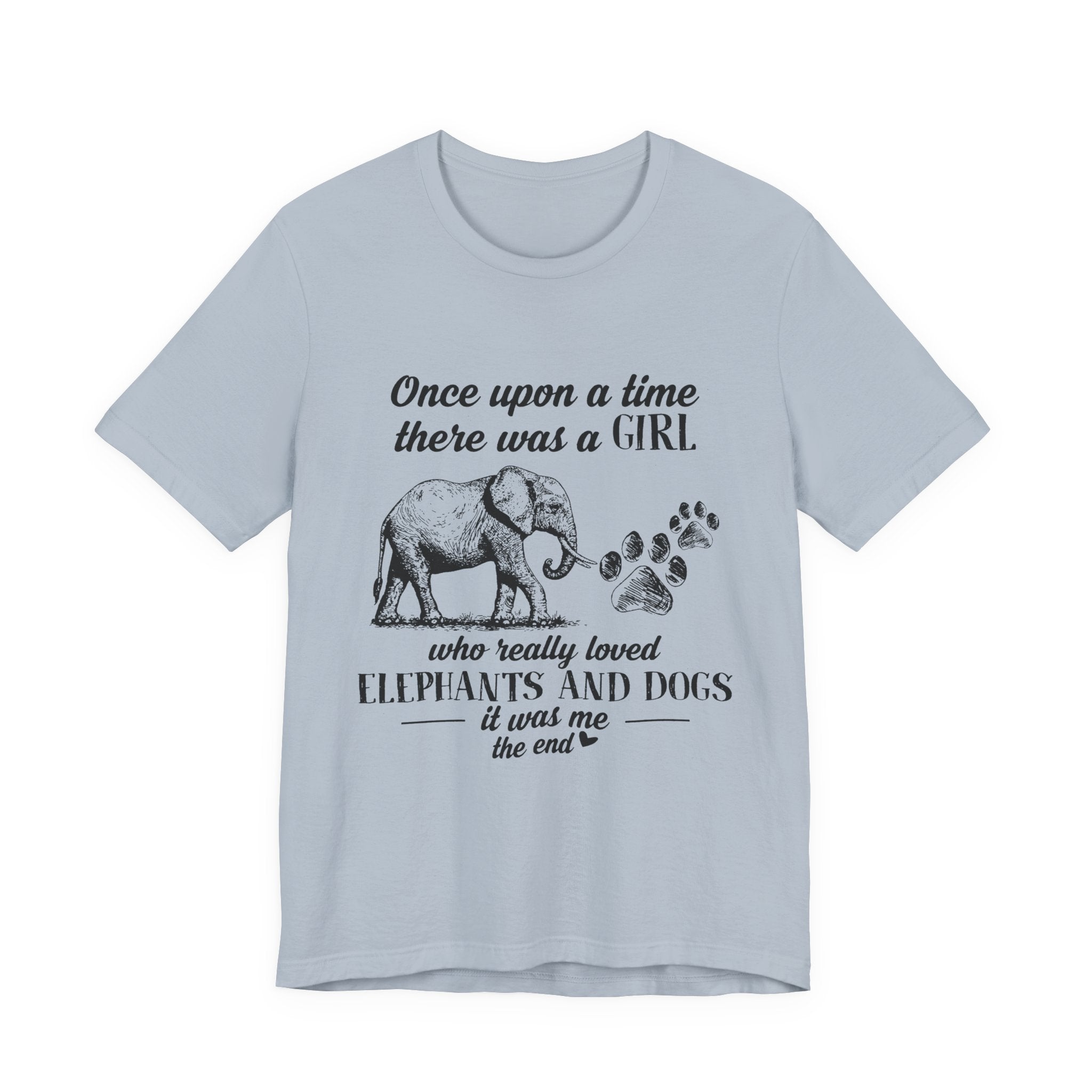Once Upon A Time Elephant T-Shirt | Elephant Lover Gift