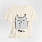 Meh. Grumpy Cat T-Shirt | Funny Cat Lover Gift
