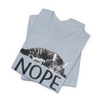 Nope Not Today T-Shirt | Lazy Cat Lover Gift