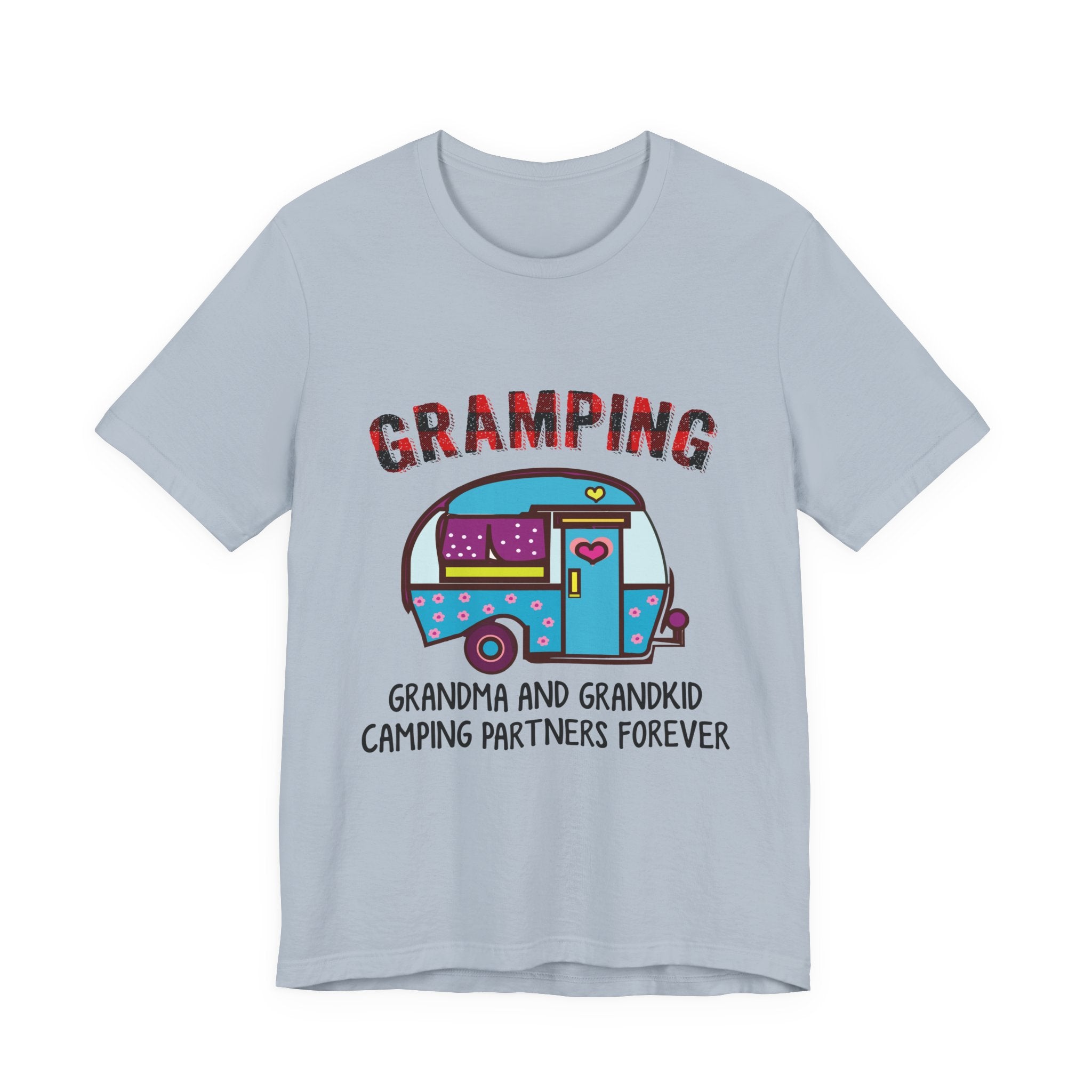 Gramping: Grandma & Grandkid Camping Partners T-Shirt | Family Camper Gift