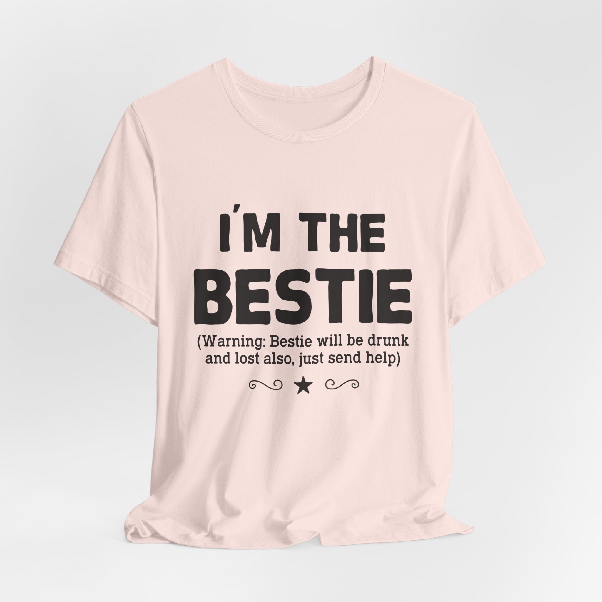Campfire Bestie T-Shirt | Funny Drunk & Lost Camping Gift