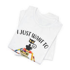 I Just Want To Read Books T-Shirt | Cat Lover Gift