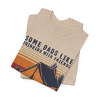 Great Dads Go Camping With Daughters T-Shirt | Camping Dad Gift